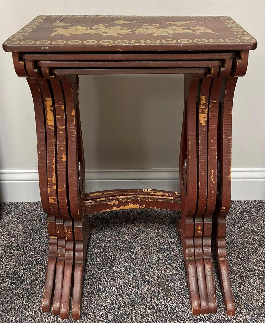 Antique Chinese Nesting Tables (1 of 6)