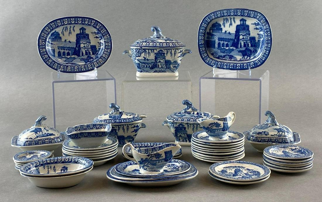 Group of 40+ Child Sized Porcelain Dishes (1 of 11)