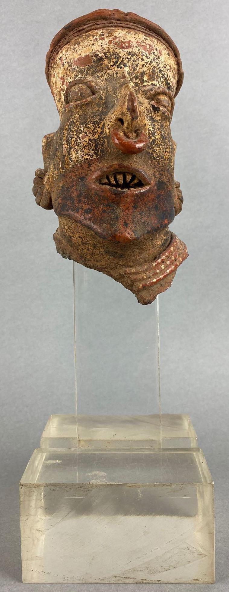 Pre Columbian Pottery Head (1 of 8)