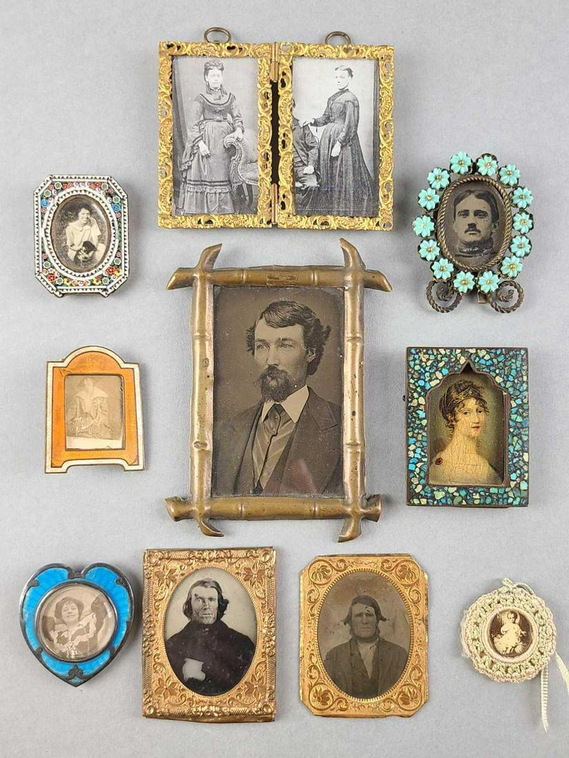 Group of Small Photo Frames & Photos (1 of 5)