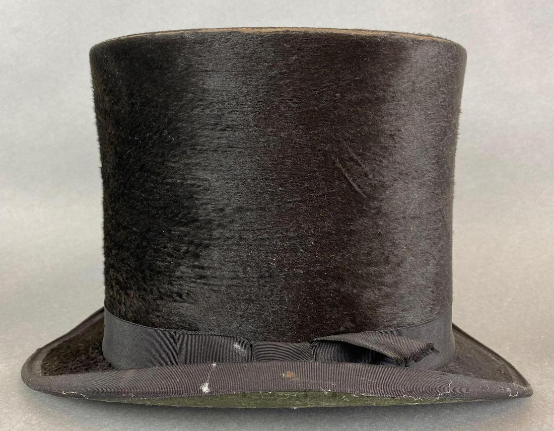 19th Century Beaver Fur Top Hat (1 of 6)