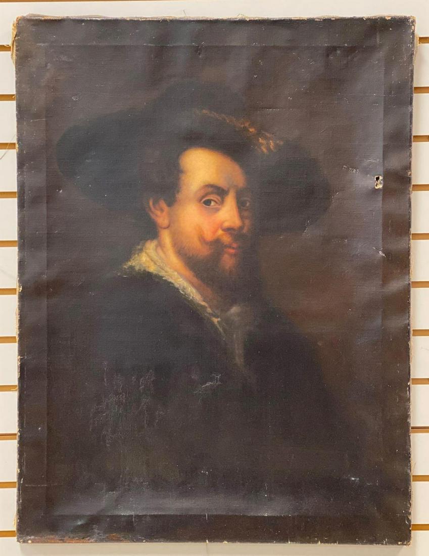 Self Portrait Copy of Pete Paul Ruben Oil Painting (1 of 7)