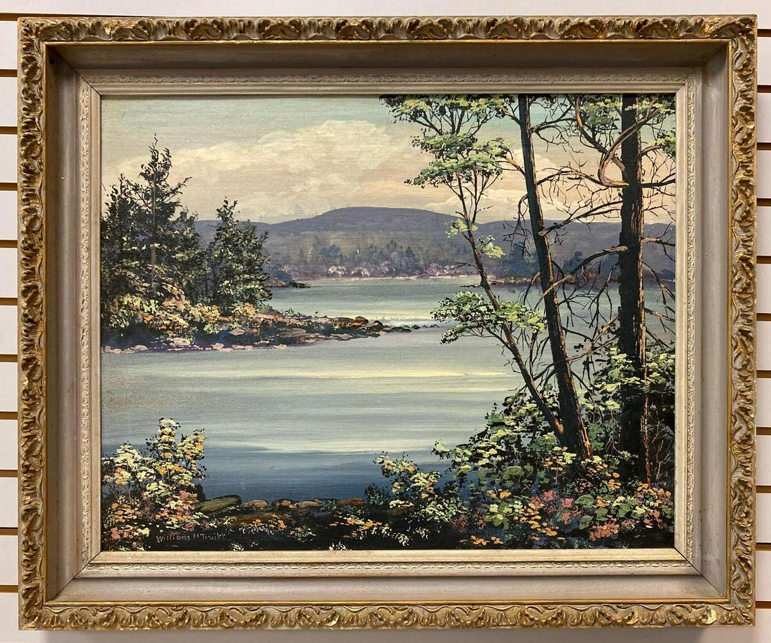 William Truitt Somes Sound Mt Desert Island Oil on (1 of 9)