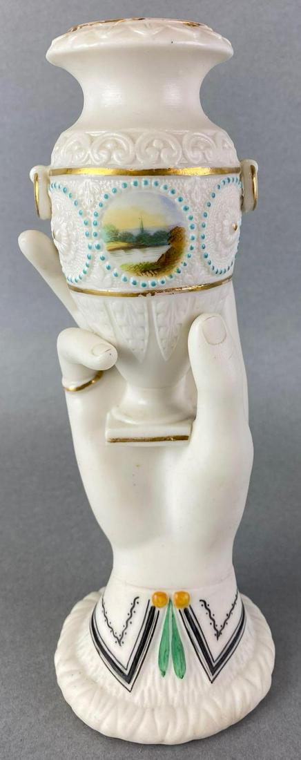 Royal Worcester Hand Painted Porcelain Hand Vase (1 of 7)