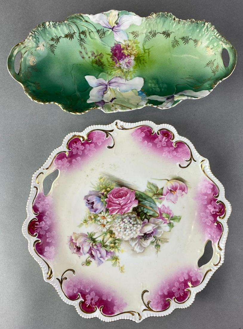 Group of 2 Porcelain Plates (1 of 7)