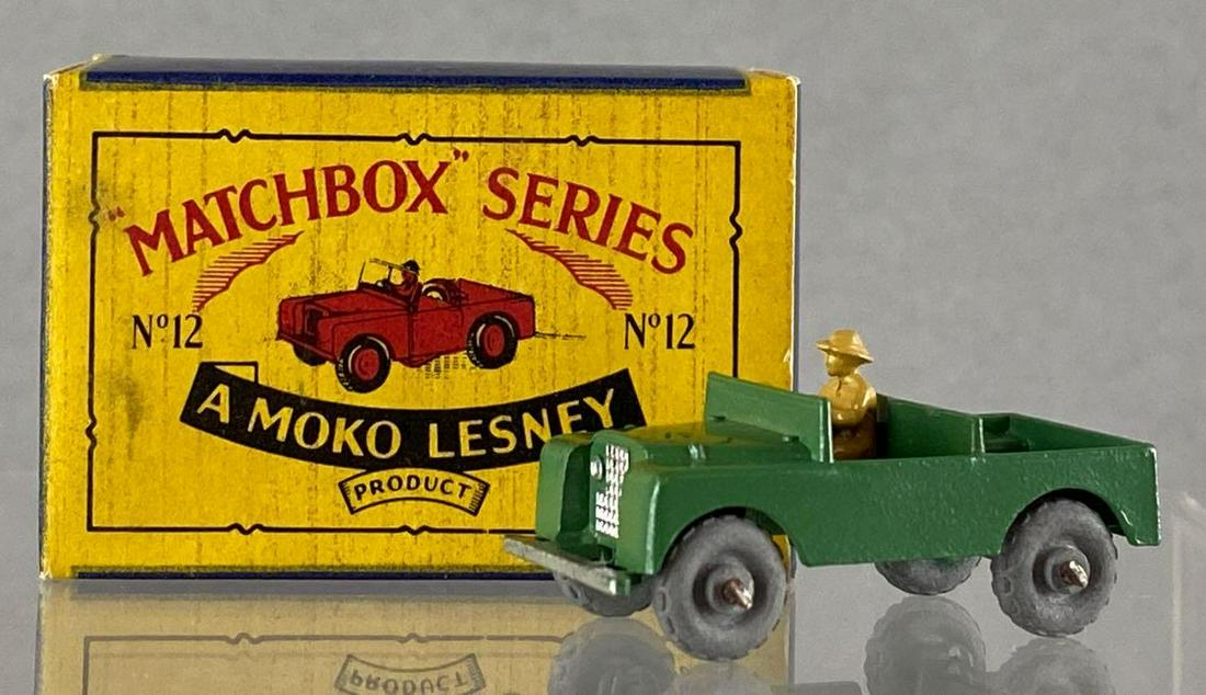 Matchbox No. 12 Land Rover die-cast vehicle (1 of 9)