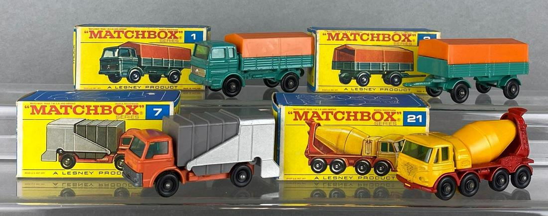 Group of 4 Matchbox die-cast vehicles (1 of 6)