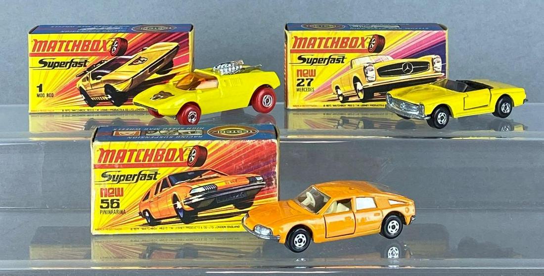 Group of 3 Matchbox Superfast die-cast vehicles (1 of 5)