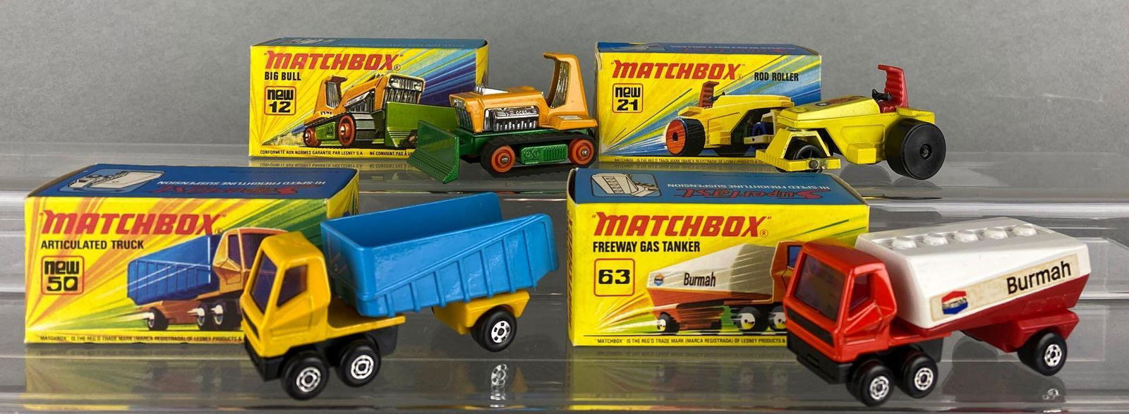 Group of 4 Matchbox Superfast die-cast vehicles (1 of 5)