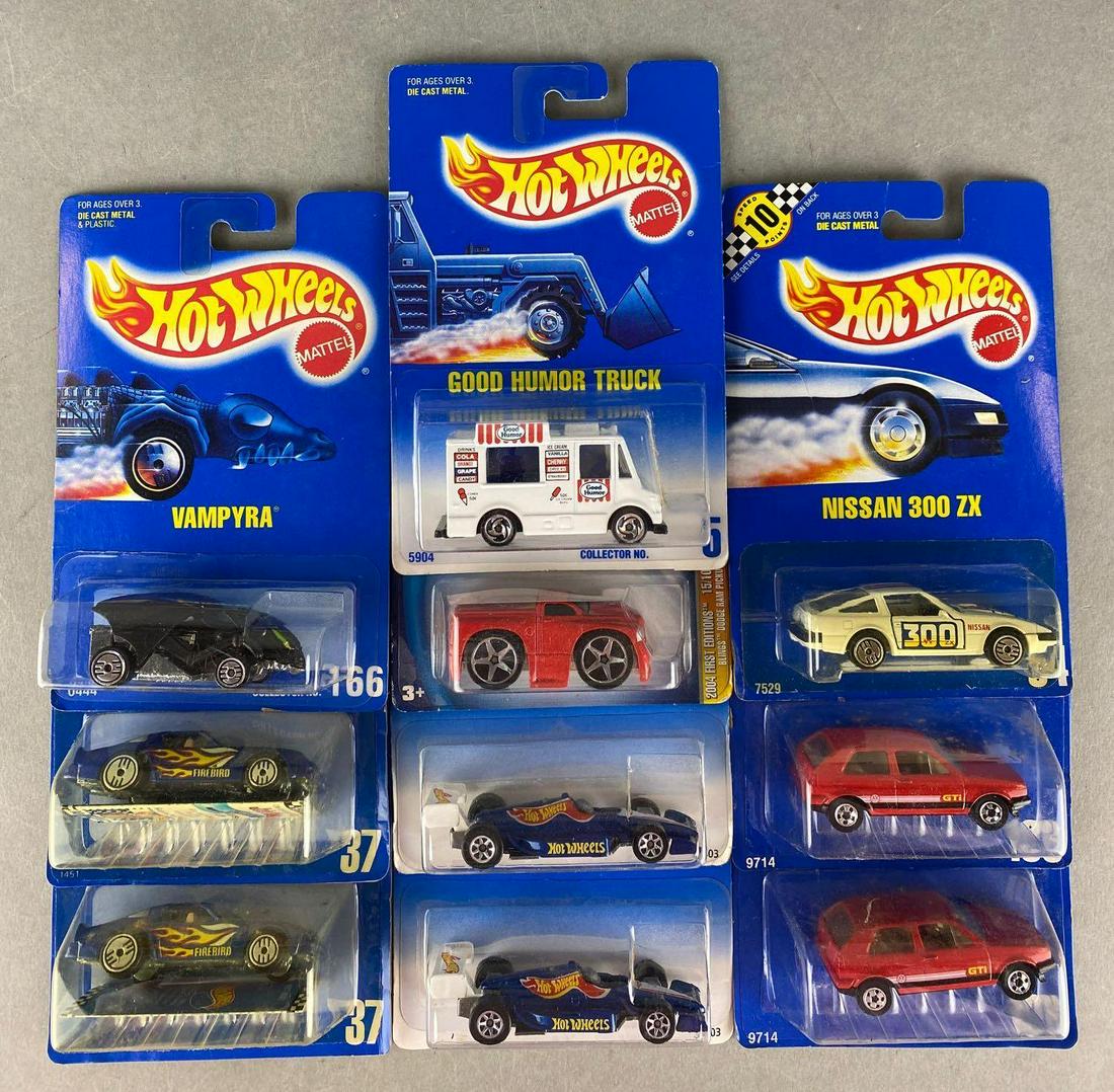 Group of 10 Hot Wheels die-cast vehicles (1 of 5)