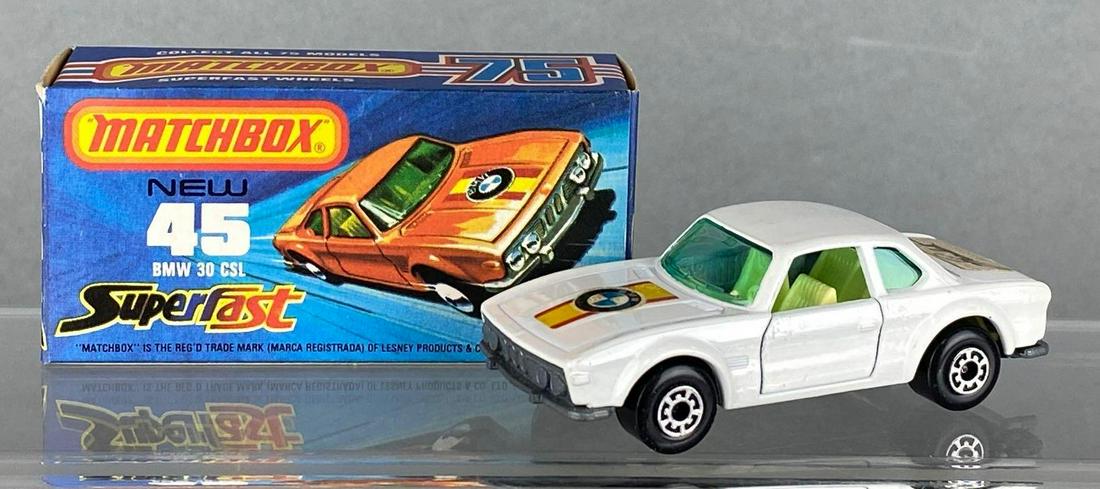 Matchbox Superfast No. 45 BMW 30 CSL die-cast vehicle (1 of 9)