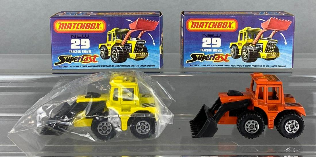Group of 2 Matchbox No. 29 Tractor Shovel die-cast vehicles (1 of 7)