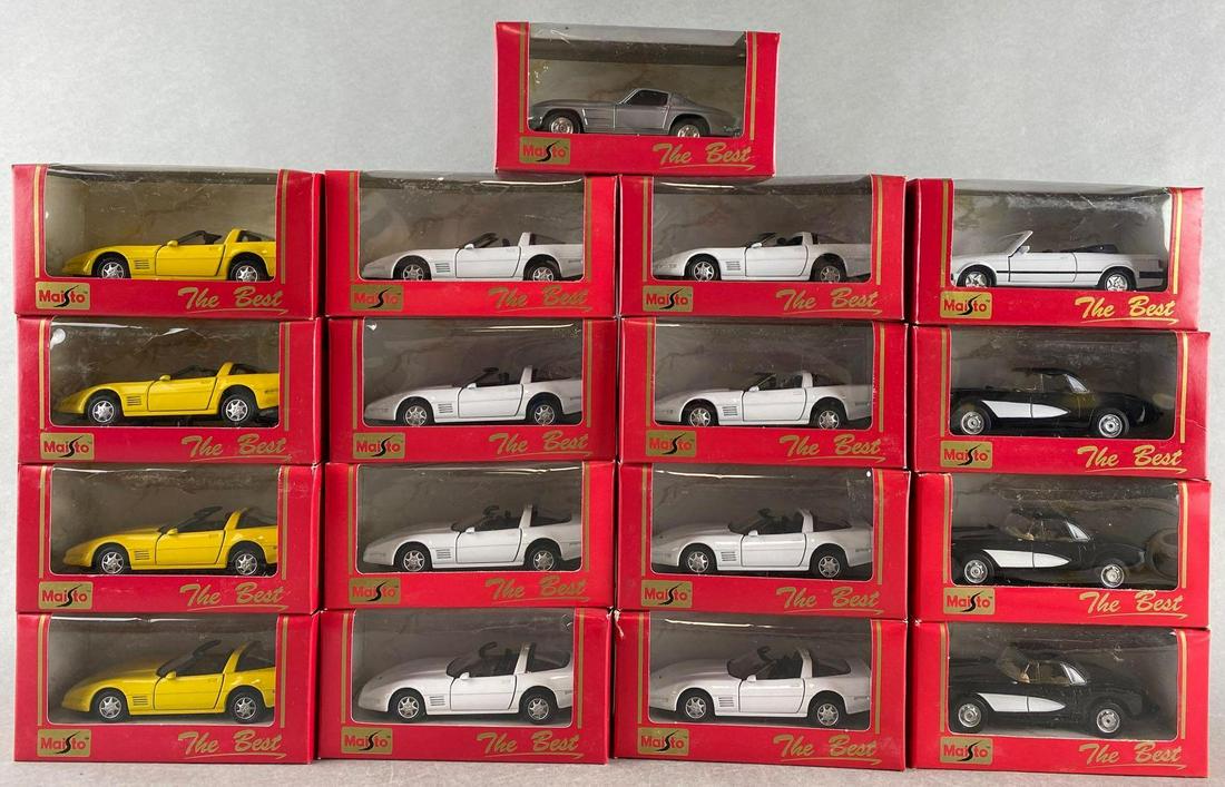 Group of 17 Maisto The Best Trophy die-cast vehicles (1 of 6)