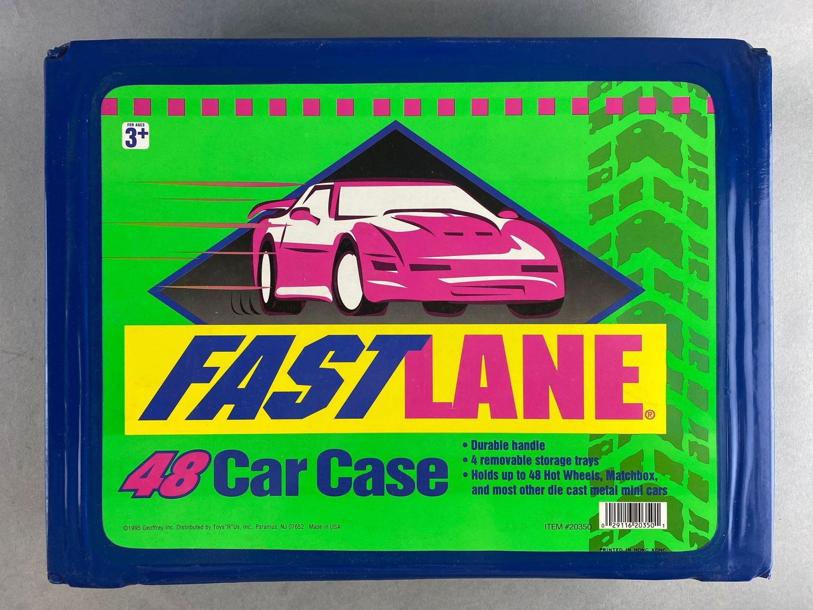 Fast Lane 48 Car Case with assorted die-cast and plastic vehicles (1 of 3)