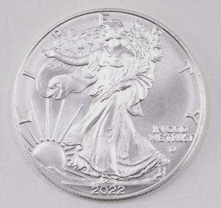 2022 W American Silver Eagle 1oz. (1 of 2)