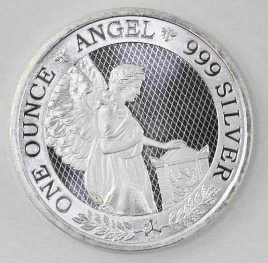 2021 St Helena The East India Company 1oz. .999 Fine Silver (1 of 2)