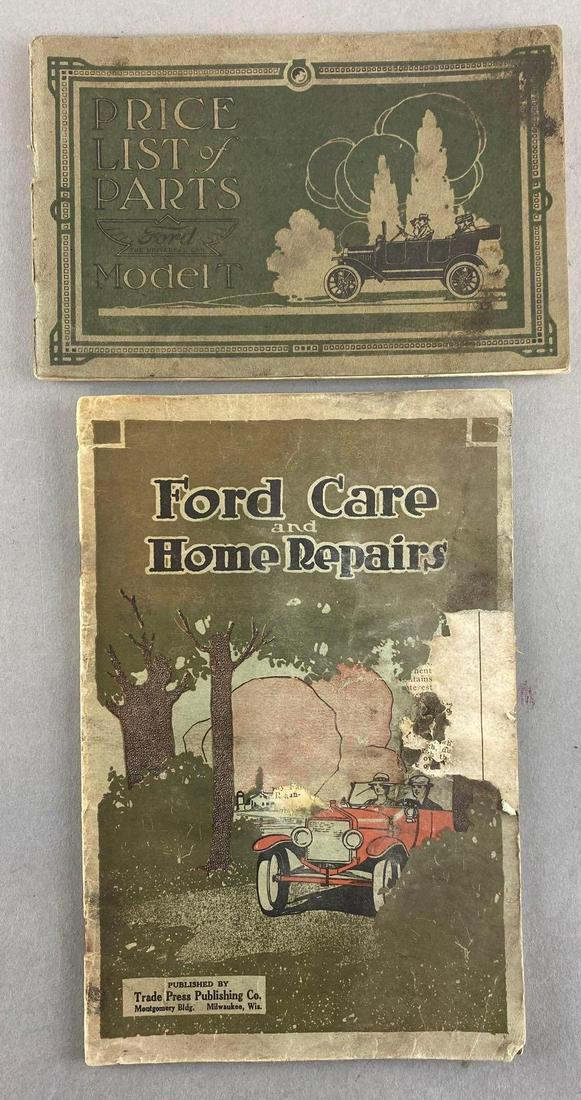 Group of 2 1910s Ford Model T Manual and Catalog (1 of 6)