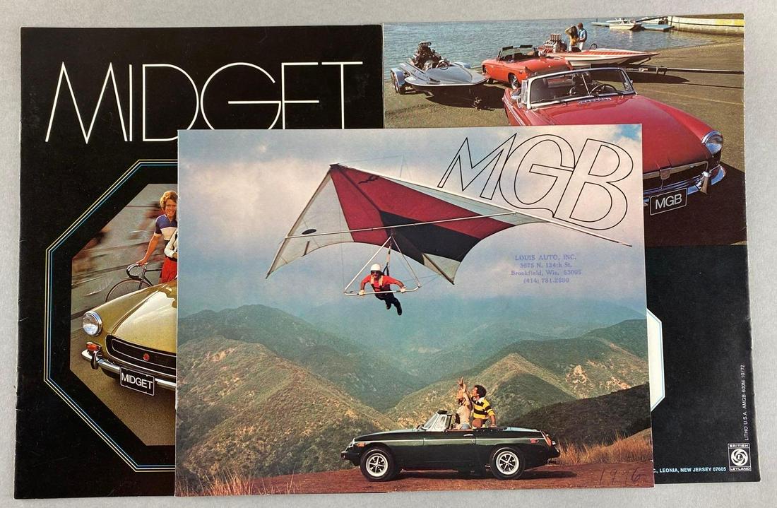 Group of 3 1970s MG Automobile Ephemera (1 of 4)