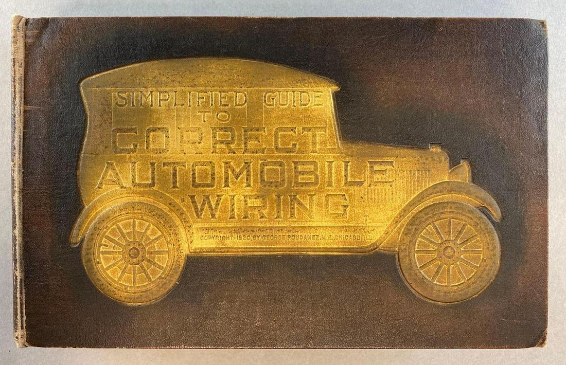 1921 Simplified Guide to Correct Automobile Wiring Book (1 of 6)