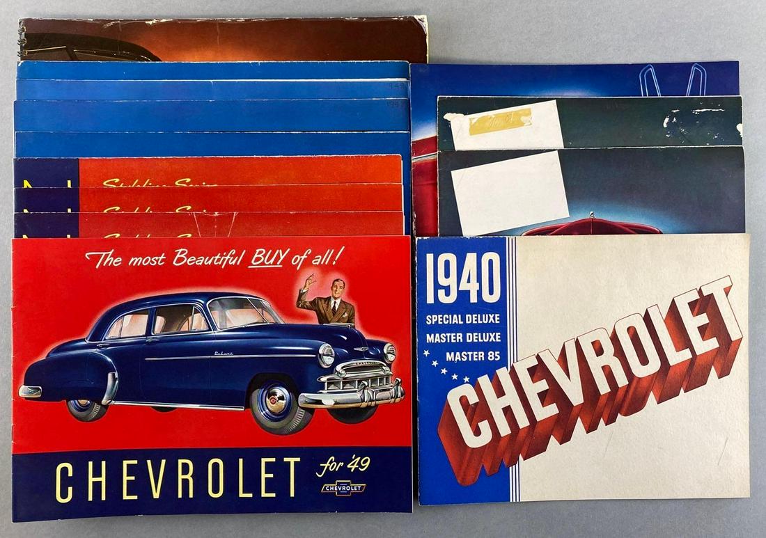 Group of 1940s Chevrolet Brochures (1 of 7)