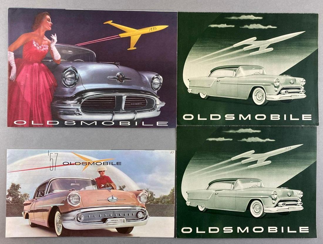 Group of 1950s Oldsmobile Automobile Brochures (1 of 4)