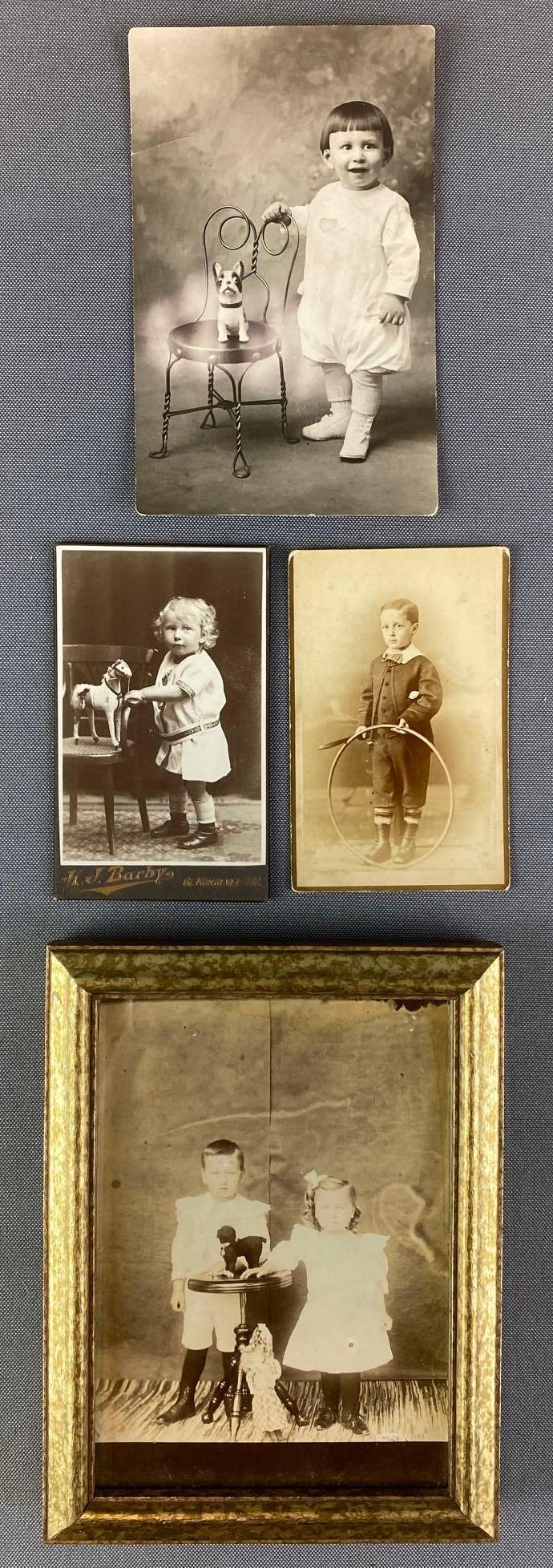 Group of 4 Vintage Children Photographs (1 of 5)