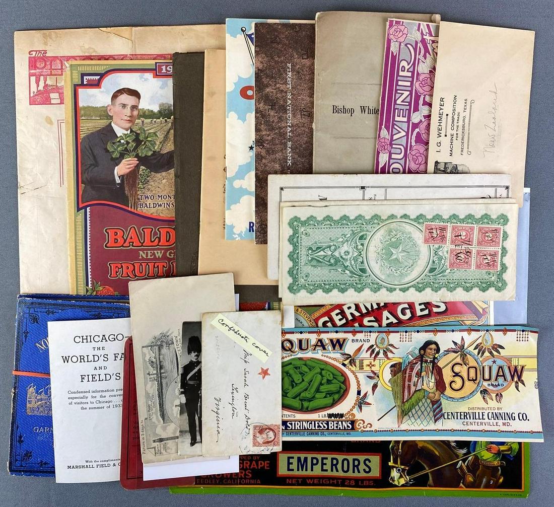 Group of Assorted Ephemera (1 of 5)