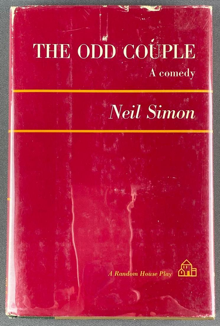 Signed Neil Simon The Odd Couple Hardcover Book (1 of 5)