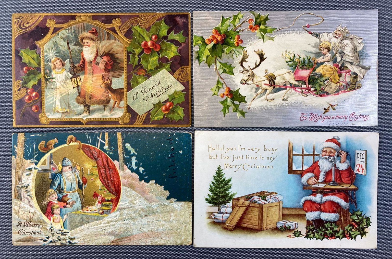 Postcards - Christmas Santas (1 of 5)