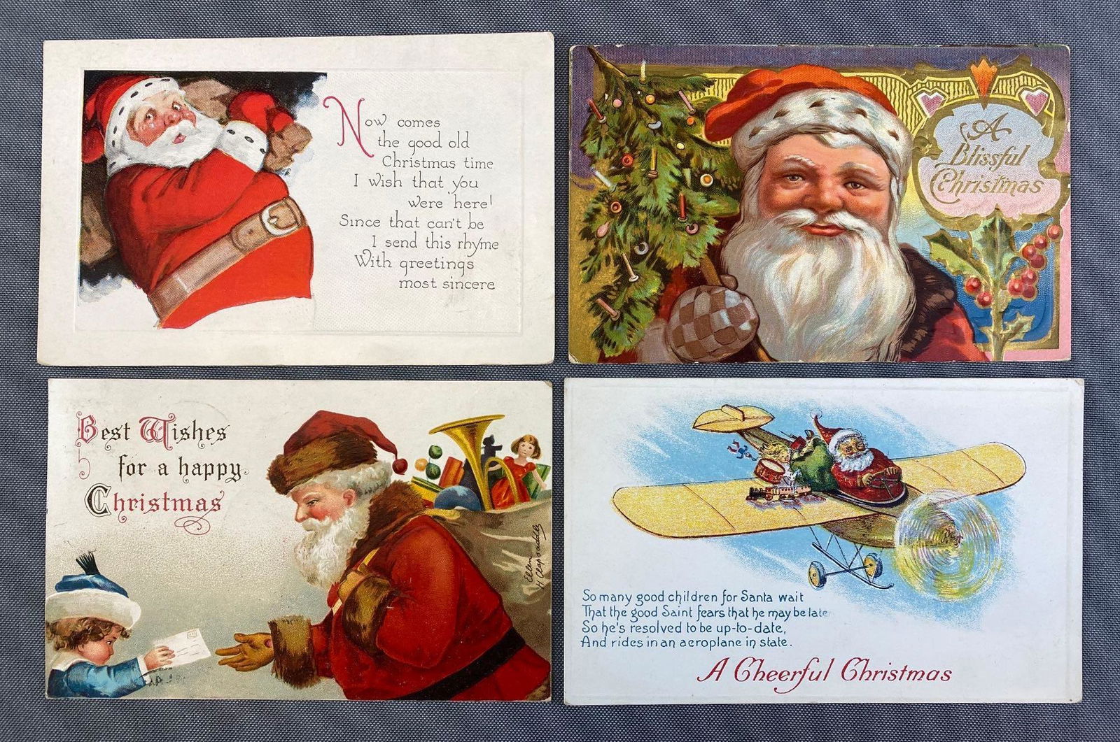 Postcards - Christmas Santas (1 of 5)
