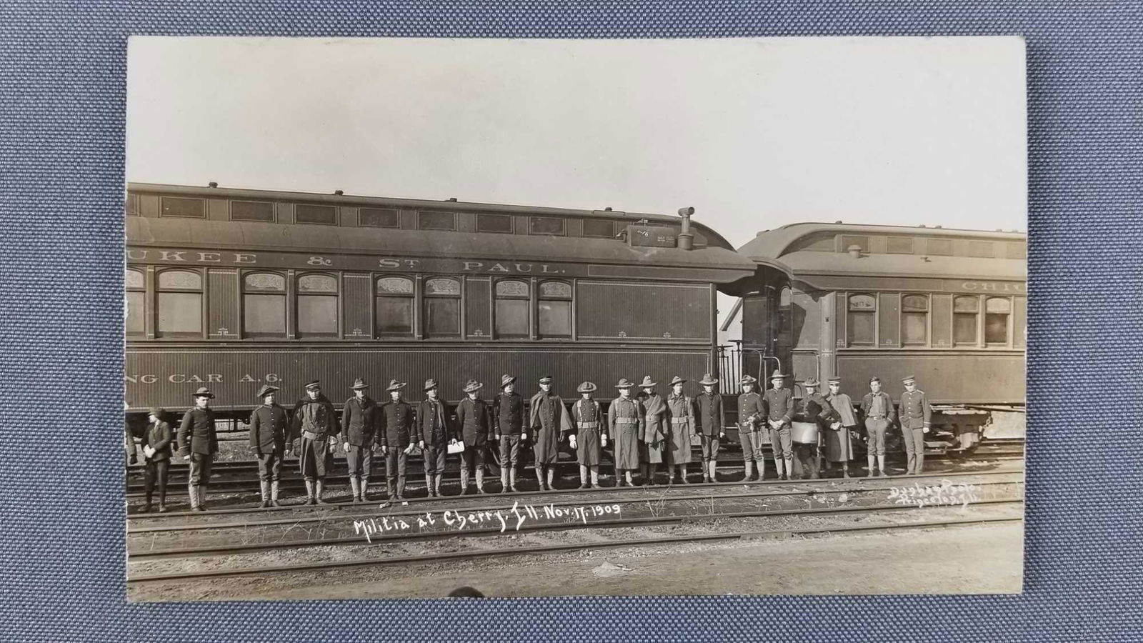 Postcard - Real Photo Cherry Mine Disaster (1 of 2)