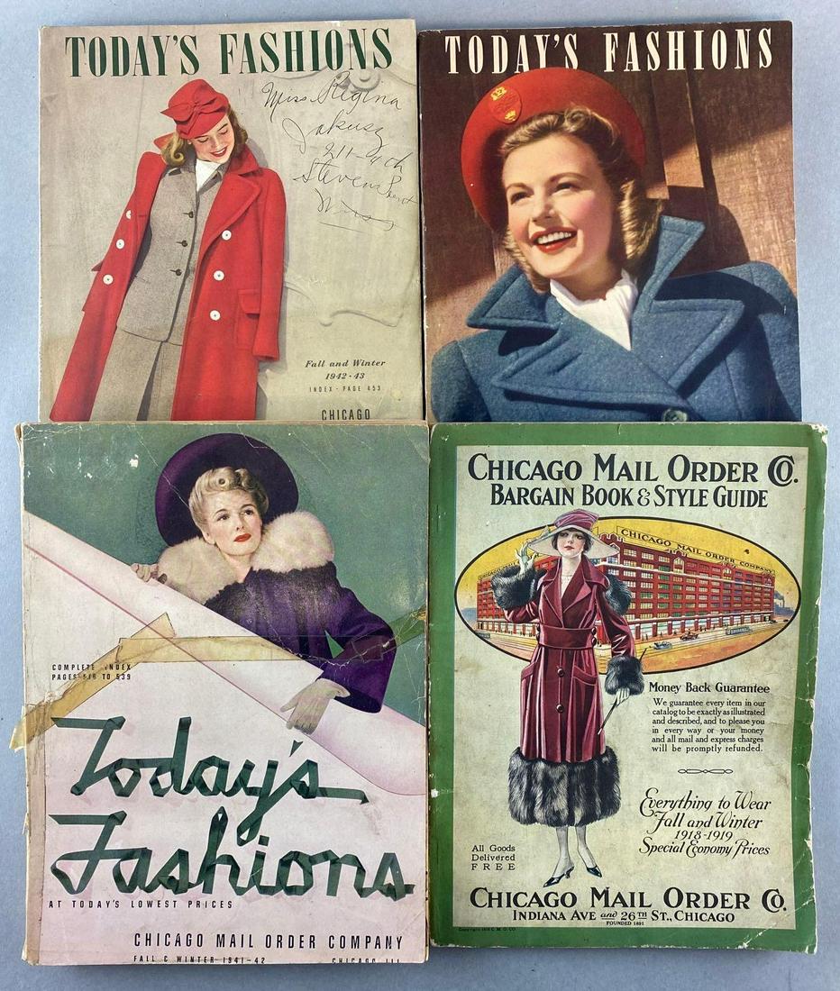 Group of 4 Todays Fashion Chicago Mail Order Catalogs (1 of 5)