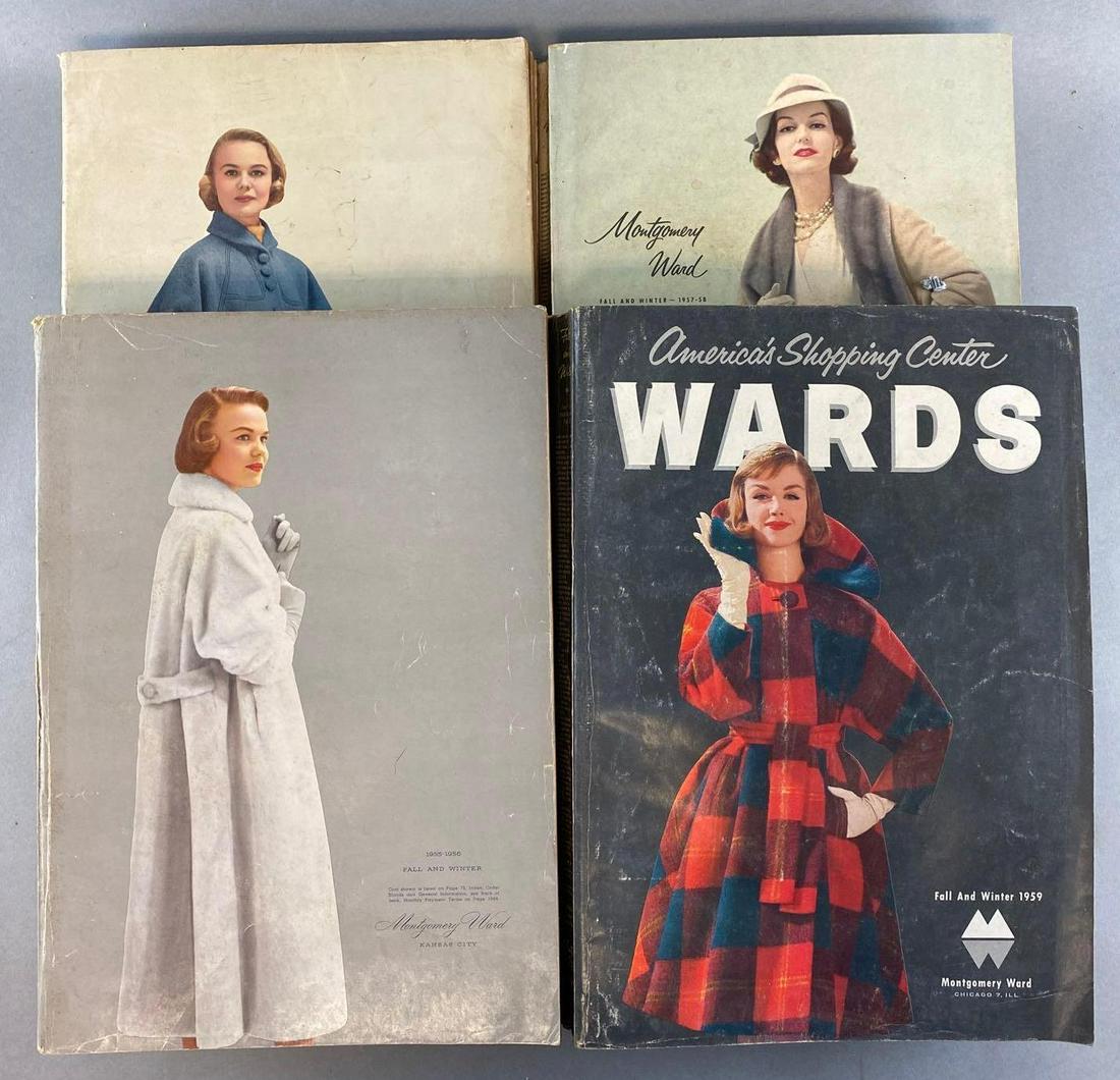 Group of 4 Montgomery Ward Catalogs (1 of 9)