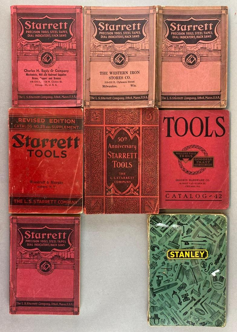 Group of 8 1930s Tool Catalogs (1 of 7)