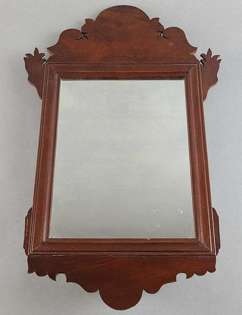 19th Century Federal Mirror: Hand crafted, 21 x 13 inches