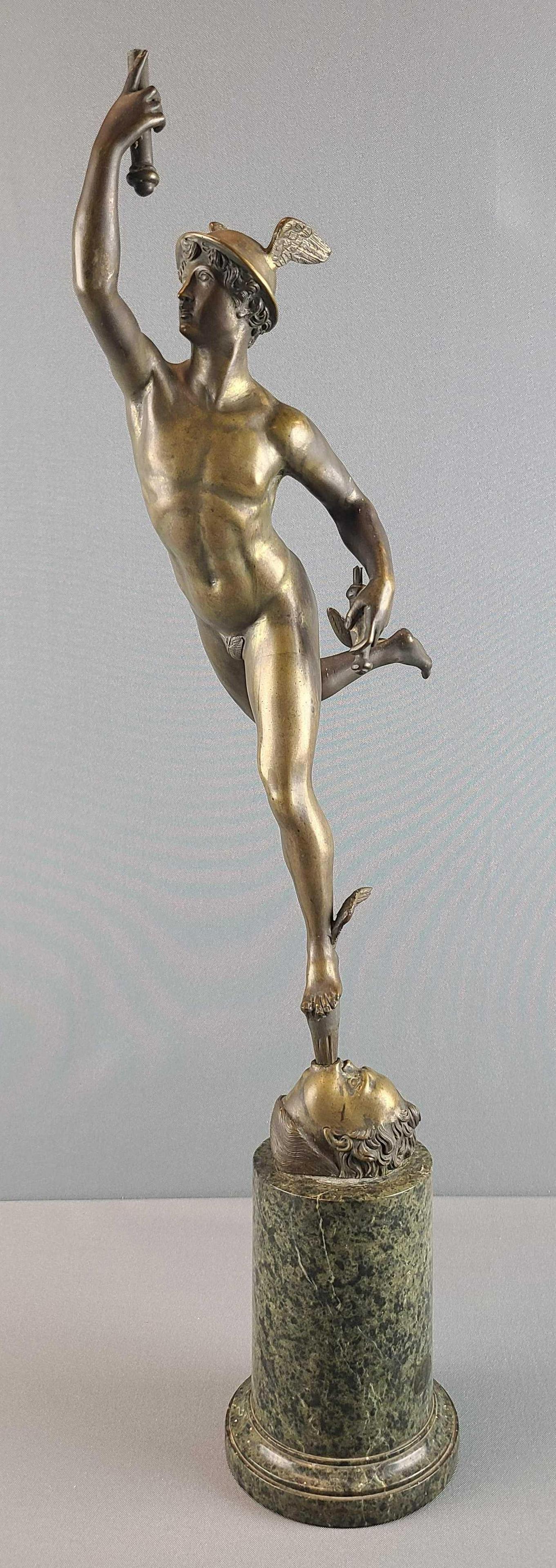 The Greek God Hermes Bronze Statue (1 of 9)