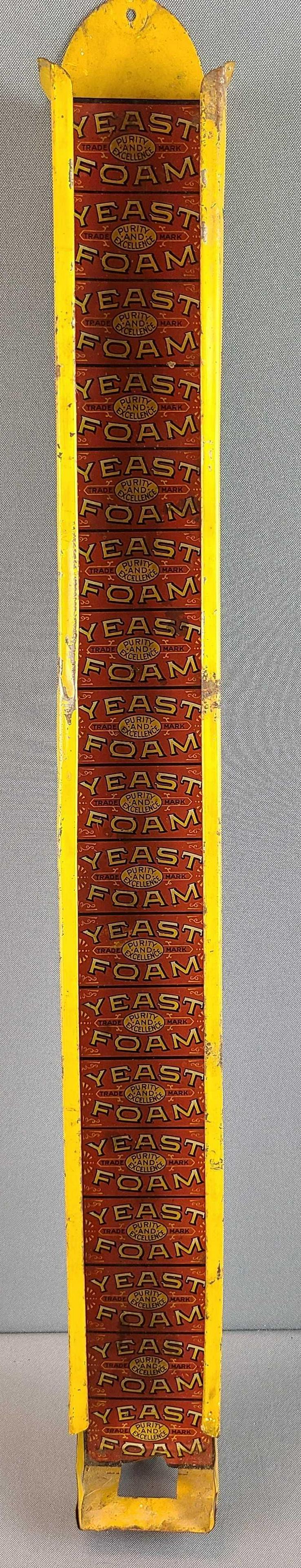 Vintage Yeast Foam tin store display (1 of 5)