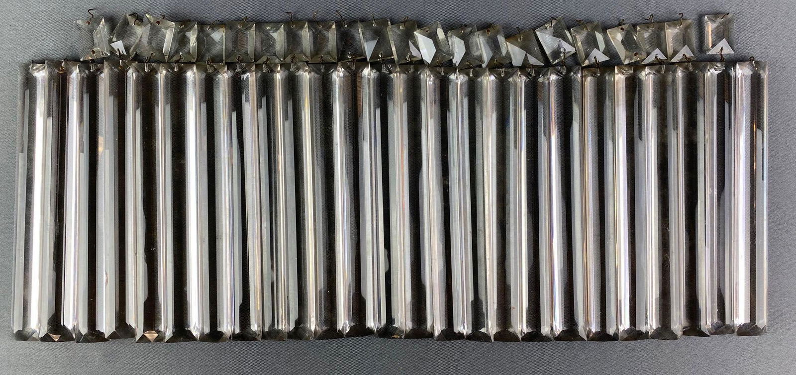 Group of Crystal Lamp Prisms (1 of 4)