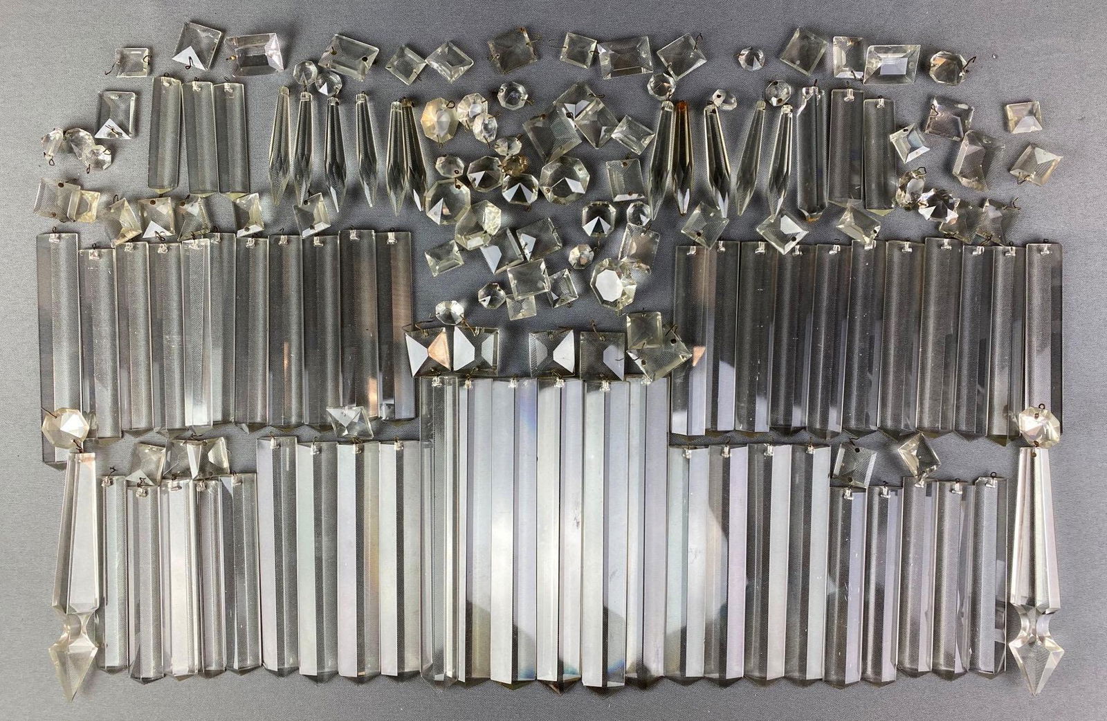 Group of Crystal Lamp Prisms (1 of 5)