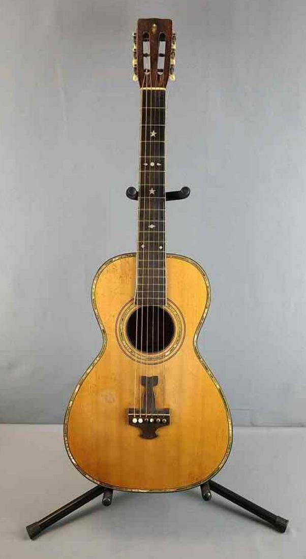 Harmony Supertone Charles Lindbergh Acoustic Guitar (1 of 11)