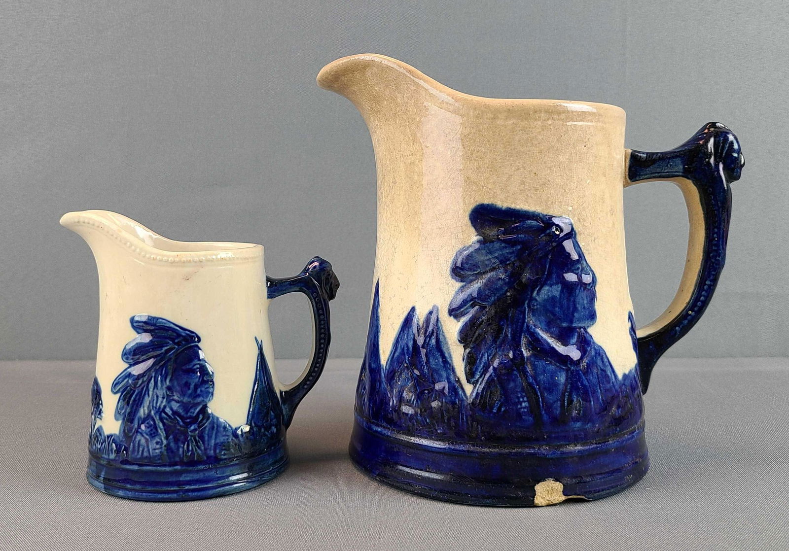 Group of 2 Sleepy Eye Pitchers (1 of 8)