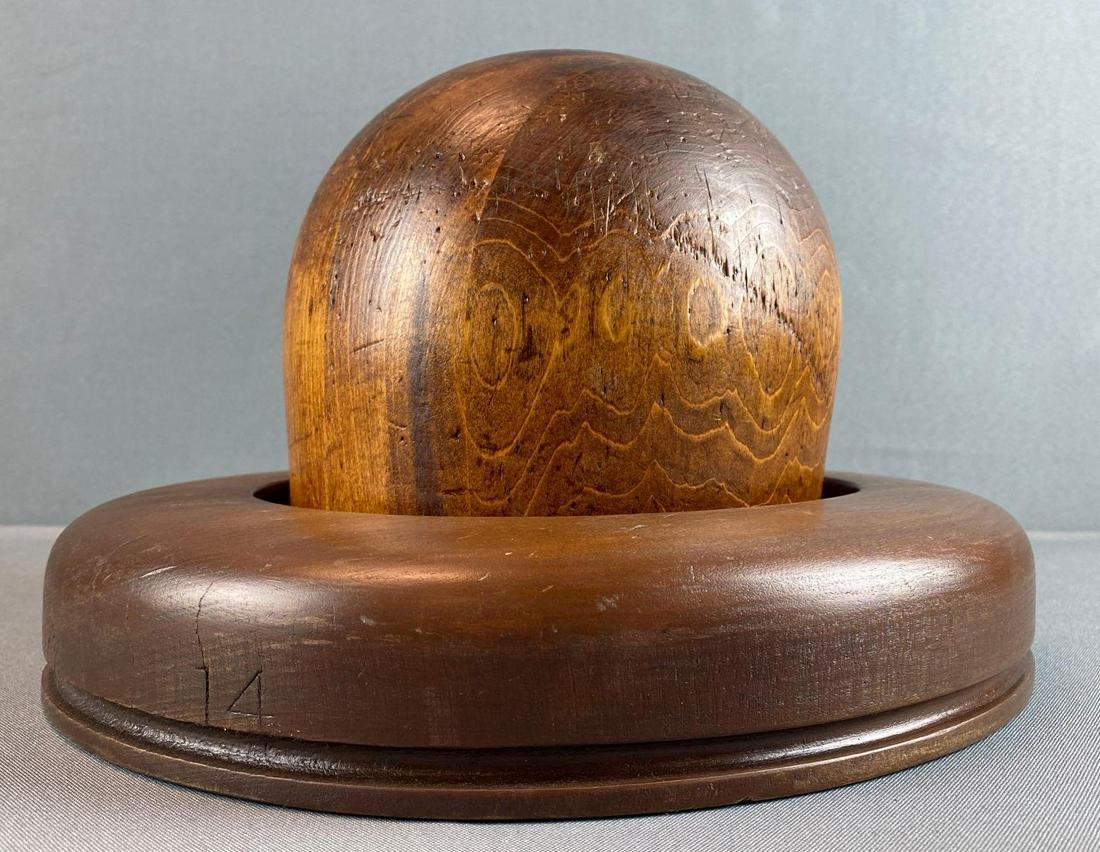 Antique Wood Hat Form (1 of 10)