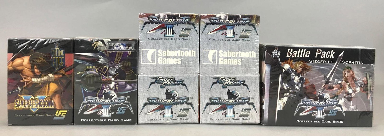 15 piece group assorted CCG Starter Decks and Booster Packs (1 of 4)