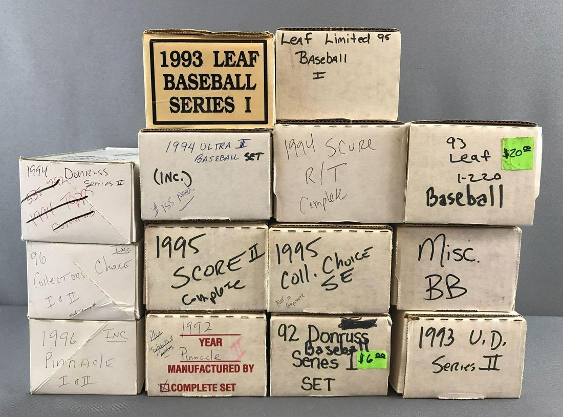 Group of 14 Boxes of Assorted Baseball Cards (1 of 8)