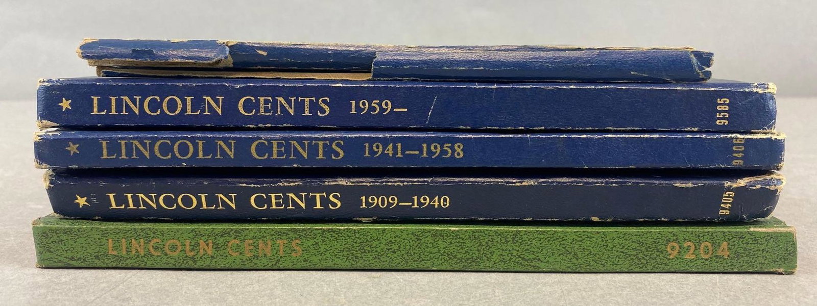 Group of 5 Coin Books (1 of 4)