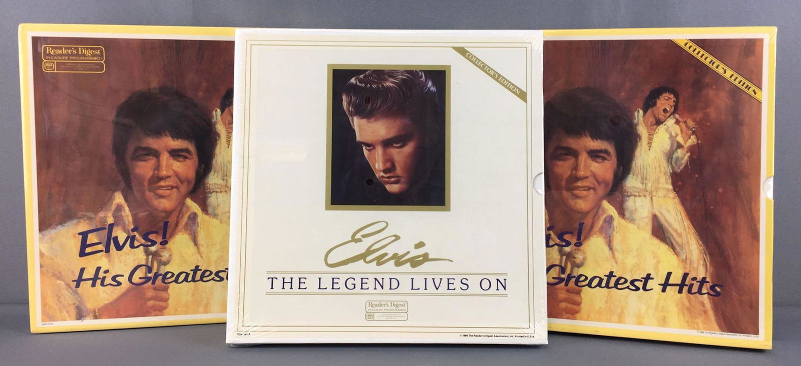 Group of 3 Elvis Collectors Edition LP Vinyl Record Albums (1 of 4)