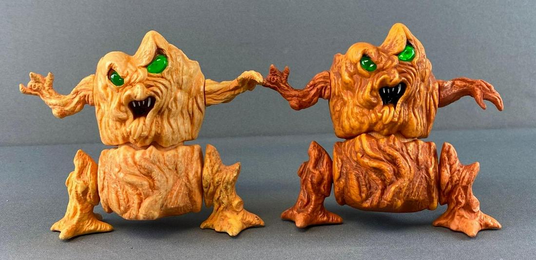 Group of 2 Hasbro Inhumandoids Redlen Action Figures: Played with condition.