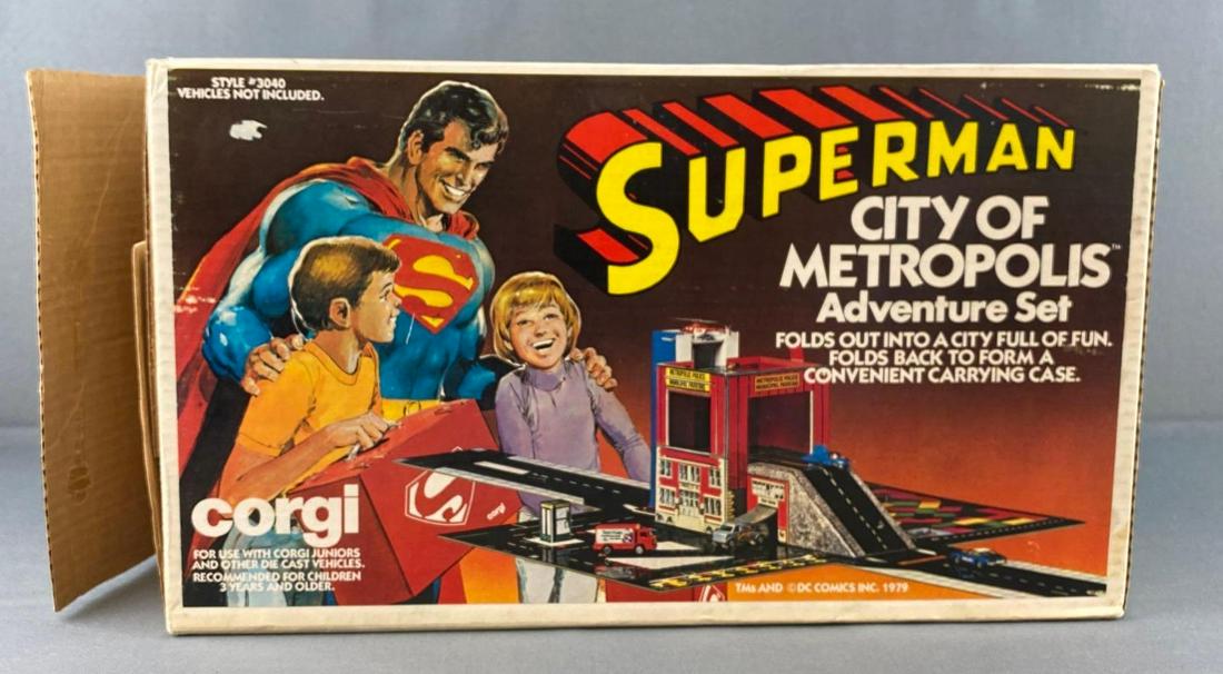 Corgi Superman City of Metropolis Adventure Set with Original Box (1 of 12)