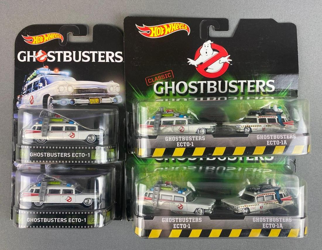 Group of 4 Hot-Wheels Ghostbusters Die-Cast Vehicles (1 of 4)