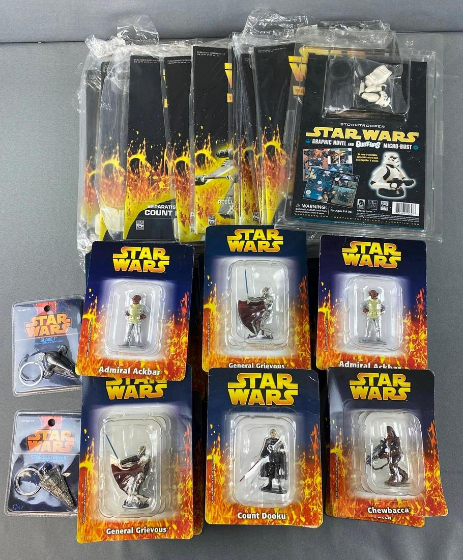 Group of Star Wars Die-Cast Figures (1 of 7)
